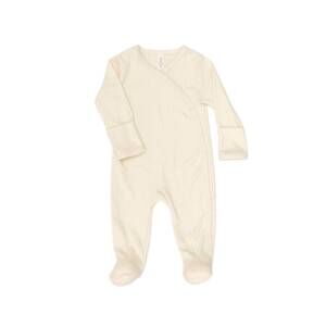 NEW TUN TUN girl's milan footed jumpsuit in white swan